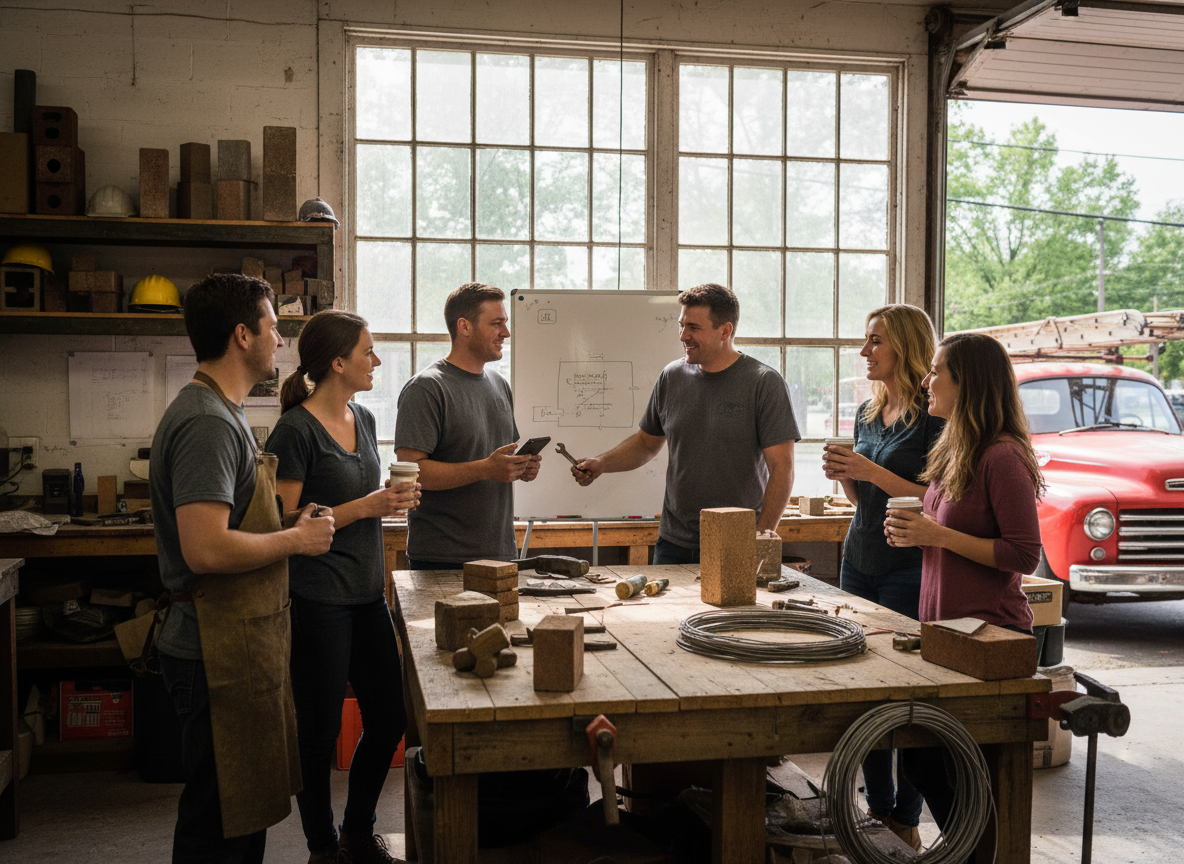 The Infinitystone Tech team at work in Upper Arlington
