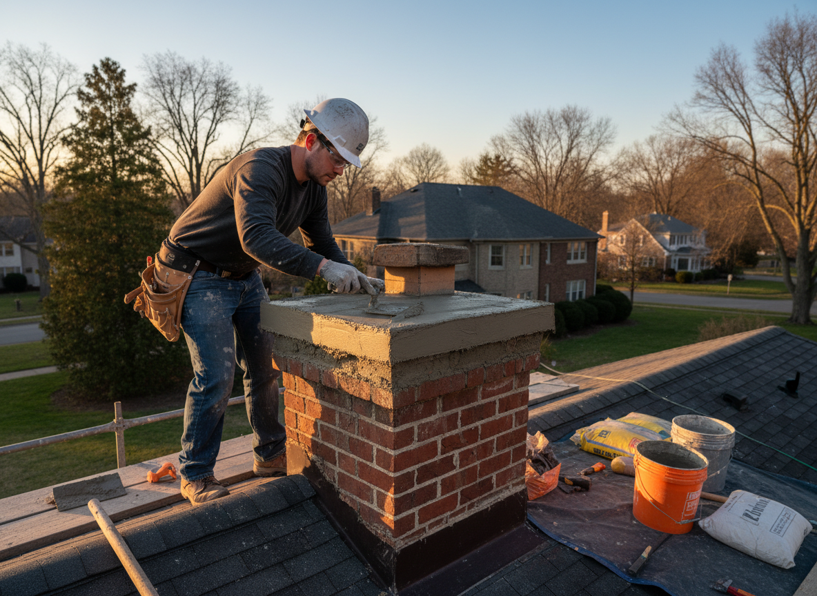 Chimney repair in Arlington Park