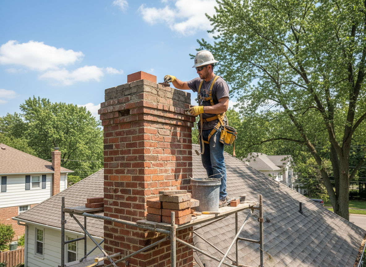 Chimney Masonry Repair in Upper Arlington, OH