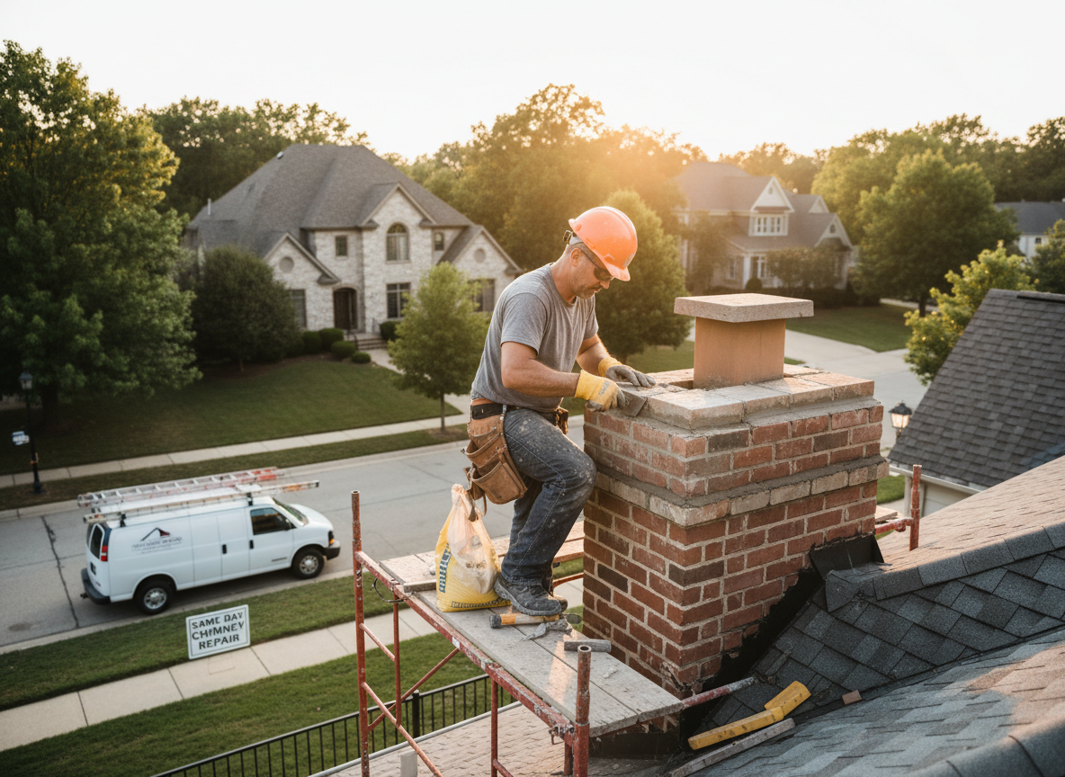 Chimney Repair in South of Northam, OH 43221
